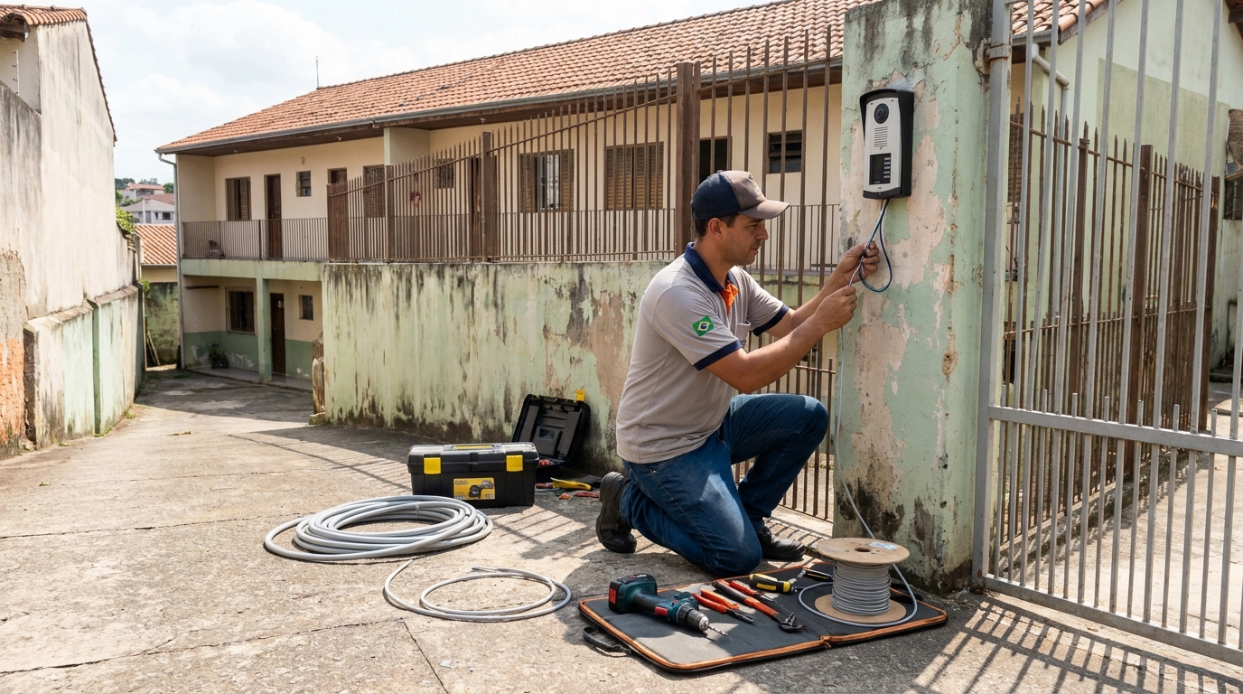 Instalacao de interfone residencial em Cuiabá‑MT