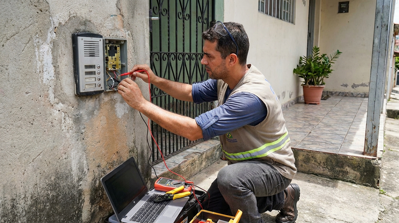 Reparo de interfone em Cuiabá‑MT